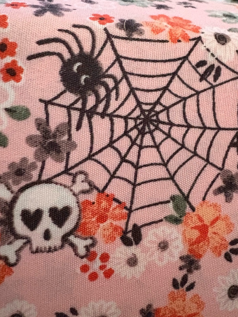 CYNTHIA ROWLEY➕NWT Halloween Floral Skull Sheet Set